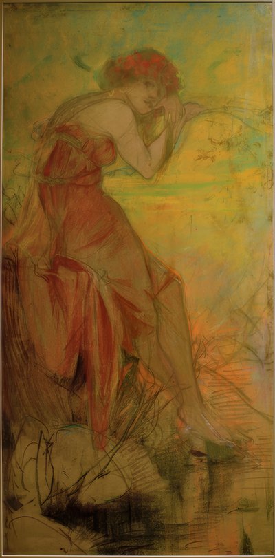 Été - Alphonse Mucha