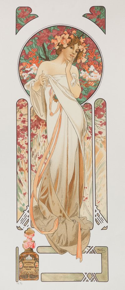 Essence sylvanis, 1899 - Alphonse Mucha