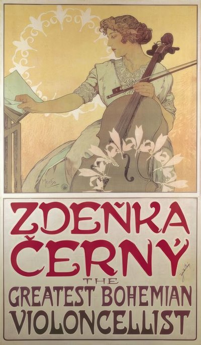 Zdenka Cerny - Alphonse Mucha