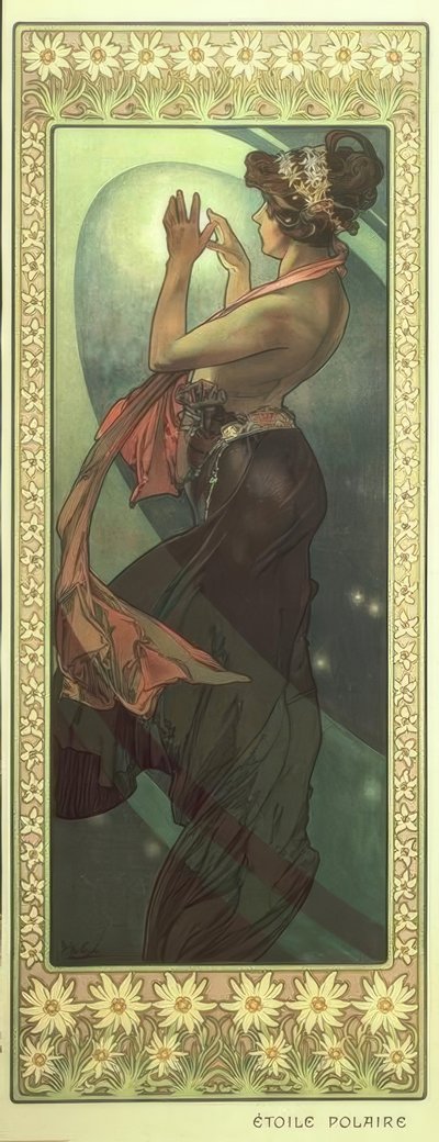Étoile polaire - Alphonse Mucha