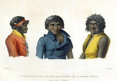 Port Jackson, Nouvelle-Hollande : Indigènes de la région de la rivière Nepean, de 