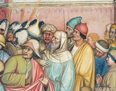 Saint Georges soumis à la torture sur une roue - Altichiero da Zevio