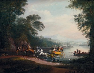 Accident au gué - Alvan Fisher