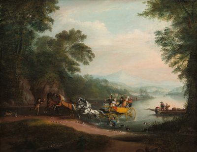 Accident au gué - Alvan T. Fisher