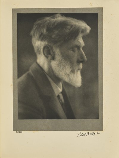 Robert Bridges - Alvin Langdon Coburn