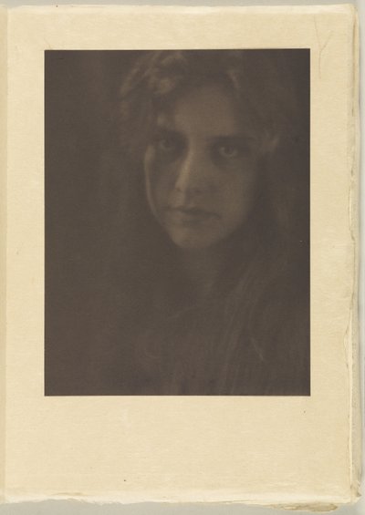 Étude - Miss R - Alvin Langdon Coburn
