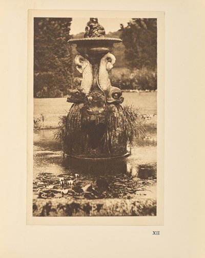 La fontaine aux dauphins - Alvin Langdon Coburn