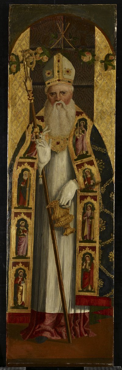 Un saint évêque, fin du 15ème siècle - Alvise Vivarini
