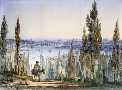 Constantinople depuis Eyub - Amadeo Preziosi