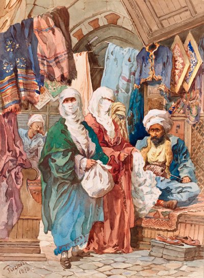 Le bazar de la soie - Amadeo Preziosi