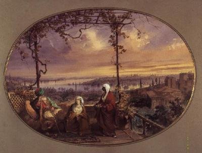 Vue depuis la terrasse d
