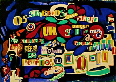 Poème Serrana en couleur, c.1915 - Amadeu de Souza Cardoso