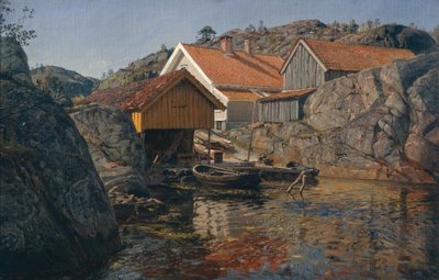 Entre les rochers, Mol, Nye-Hellesund - Amaldus Nielsen