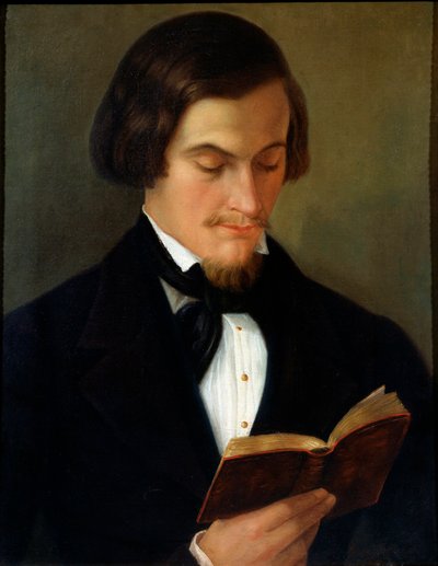 Portrait du poète Heinrich Heine, 1842 - Amalia Keller