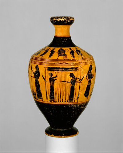 Lécythe, vers 550-530 av. J.-C. - Amasis Painter