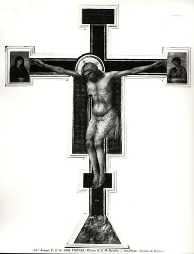 La Crucifixion - Ambrogio Bondone (school of) Giotto