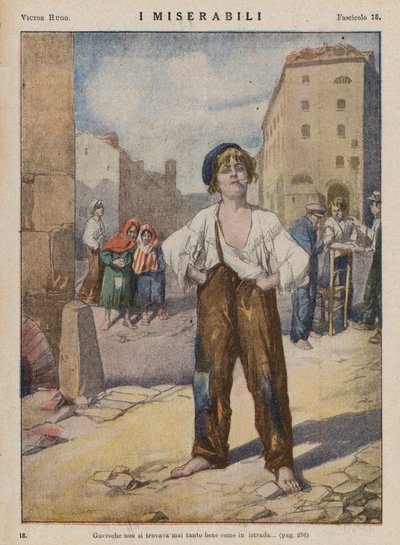 Illustration pour Les Misérables de Victor Hugo - Ambrogio Lombardi