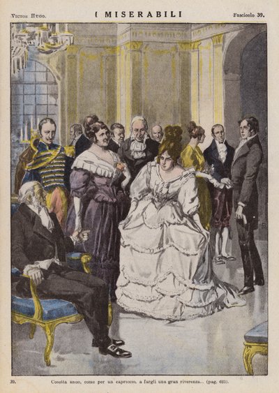 Illustration pour Les Misérables de Victor Hugo - Ambrogio Lombardi