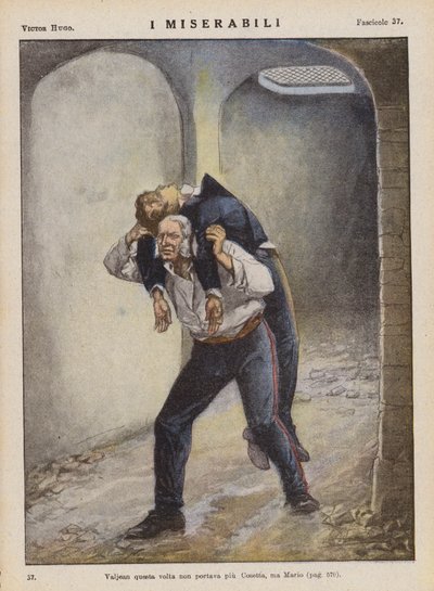 Illustration pour Les Misérables de Victor Hugo - Ambrogio Lombardi