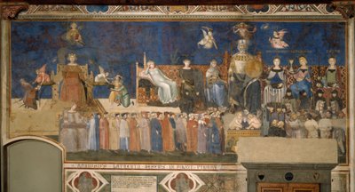 Allégorie du bon gouvernement - Ambrogio Lorenzetti
