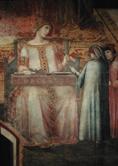 Allégorie du bon gouvernement (détail) - Ambrogio Lorenzetti
