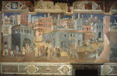 Le bon gouvernement - Ambrogio Lorenzetti