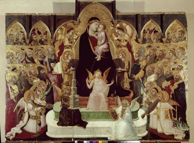 Maesta di Massa Marittima (Vierge en majesté) - Ambrogio Lorenzetti
