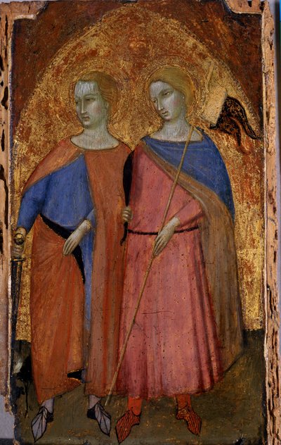 Saints Galganus et Ansanus, v.1360 - Ambrogio Lorenzetti