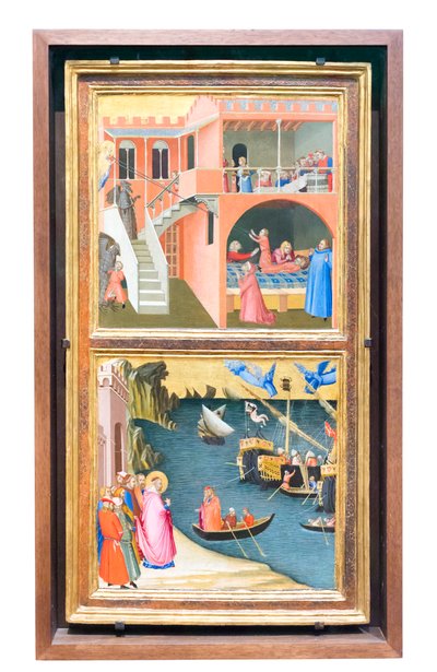 Histoires de la vie de Saint Nicolas - Ambrogio Lorenzetti