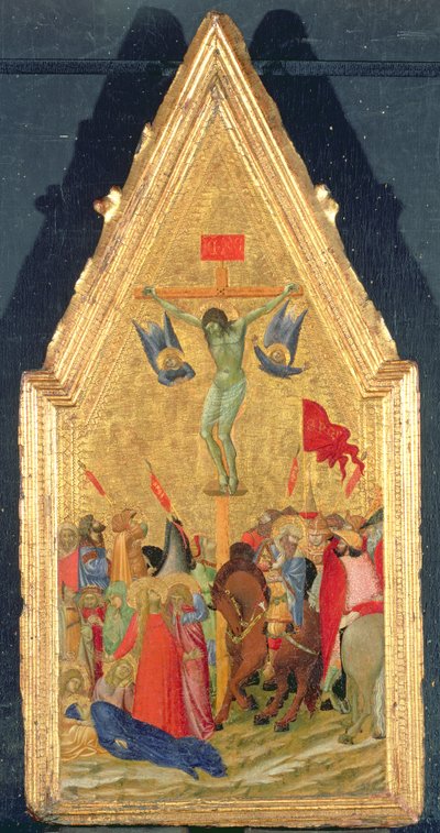 La Crucifixion, c.1348-49 - Ambrogio Lorenzetti