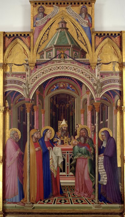 La Présentation au Temple, 1342 - Ambrogio Lorenzetti