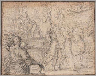 Une Procession - Ambroise Dubois