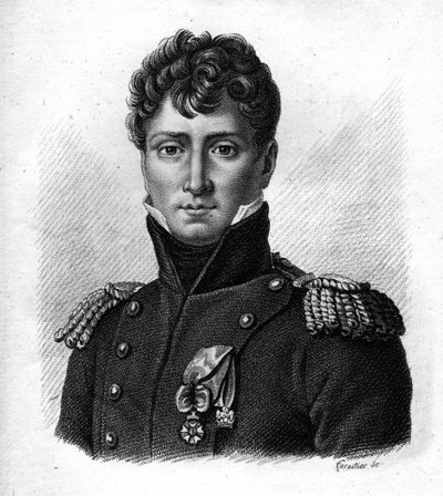 Auguste de Colbert (1777-1809), général français dans « Portraits des généraux français ». Gravé par Ambroise Tardieu en 1818. Collection Stella - Ambroise Tardieu