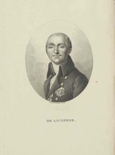 Bernard-Germain-Étienne de la Ville-sur-Illon, comte de Lacépède 1756-1815, vers 1810 - Ambroise Tardieu