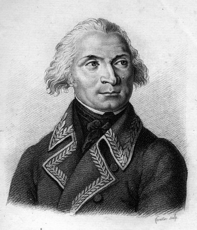 Charles Pichegru. Général français (1761-1804). Dans Portraits des généraux français. Gravé par Ambroise Tardieu en 1818. Collection Stella - Ambroise Tardieu