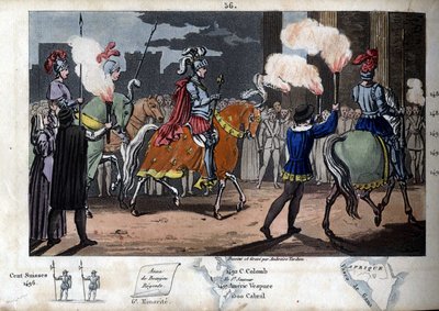 Charles VIII (1470-1498) entra à Rome, victorieux le 31 décembre 1494. Il fut déclaré empereur de l