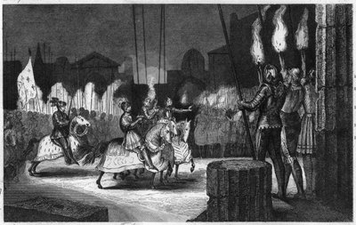 Charles VIII entre à Rome en 1494 pour être déclaré empereur de l