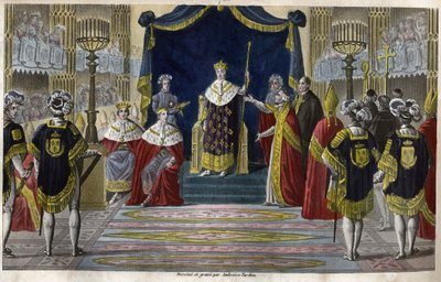 Charles X (1757-1836) couronné roi à Reims le 6 mai - Ambroise Tardieu