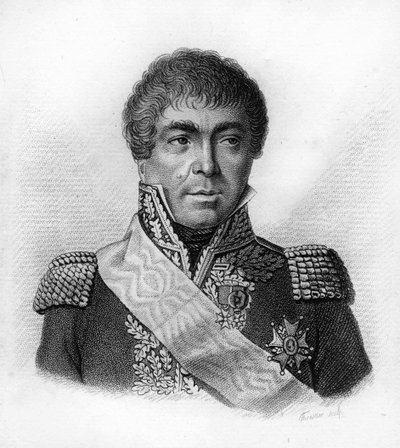 Edmé Étienne Borne Desfourneaux (1767-1849) - dans « Portraits des généraux français suivant les victoires et conquêtes des Français ». Gravé par Ambroise Tardieu en 1818. Collection Stella - Ambroise Tardieu