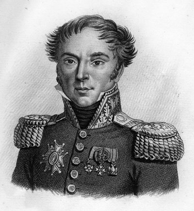 Jacques Laurent Gilly (1769-1829) - dans "Portraits des généraux français suite aux victoires et conquêtes des Français". Gravé par Ambroise Tardieu en 1818. Collection Stella. - Ambroise Tardieu