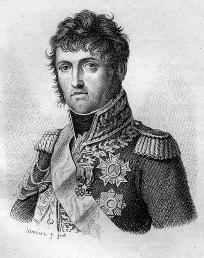 Jean de Dieu Nicolas Soult, Duc de Dalmatie. Général puis Maréchal de France (1769 - 1851) dans « Portraits des généraux français en suite aux victoires et conquêtes des Français » Gravé par Ambroise Tardieu en 1818. Collection Stella. - Ambroise Tardieu