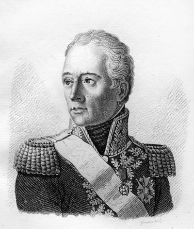 Louis Marie Turreau de Garambouville (1756-1816), général français - dans « Portraits des généraux français suivant les victoires et conquêtes des Français ». Gravé par Ambroise Tardieu en 1818. Collection Stella - Ambroise Tardieu