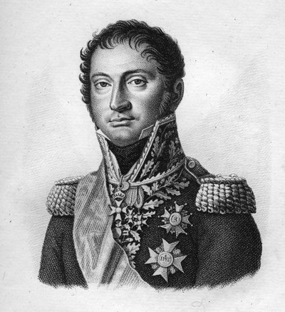 Maréchal Reille. Honoré Charles, comte Reille, maréchal de France (1775 - 1860) - dans « Portraits des généraux français suivant les victoires et conquêtes des Français ». Gravé par Ambroise Tardieu en 1818. Collection Stella - Ambroise Tardieu