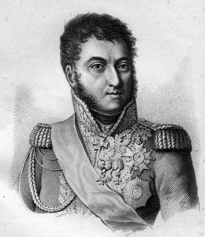 Maréchal Suchet. Louis Gabriel (Louis-Gabriel) Suchet (1770-1826), duc d