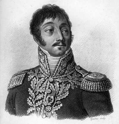 Michel, Sylvestre Brayer (1769-1840) - dans "Portraits des généraux français suite aux victoires et conquêtes des Français". Gravé par Ambroise Tardieu en 1818. Collection Stella. - Ambroise Tardieu