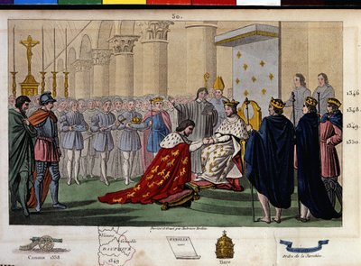 Philippe VI de Valois (1294-1350) reconnu roi en 1328 (1825) - Ambroise Tardieu