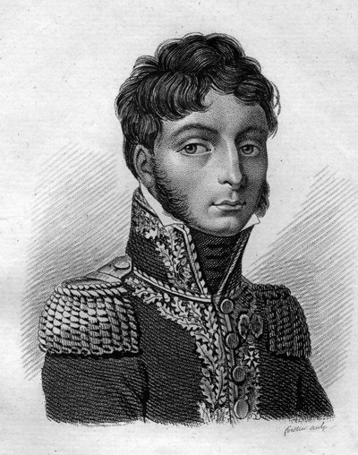 Philippe Paul, Comte de Ségur (1780-1873), général et historien français. Dans « Portraits des généraux français en suite les victoires et conquêtes des Français ». Gravé par Ambroise Tardieu en 1818. Collection Stella. - Ambroise Tardieu