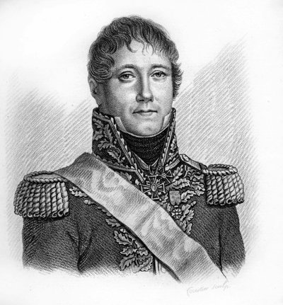Portrait du général Jean Gabriel MARCHAND 1765-183.- dans "Portraits des généraux français suite aux victoires et conquêtes des Français". Gravé par Ambroise Tardieu en 1818. Collection Stella. - Ambroise Tardieu