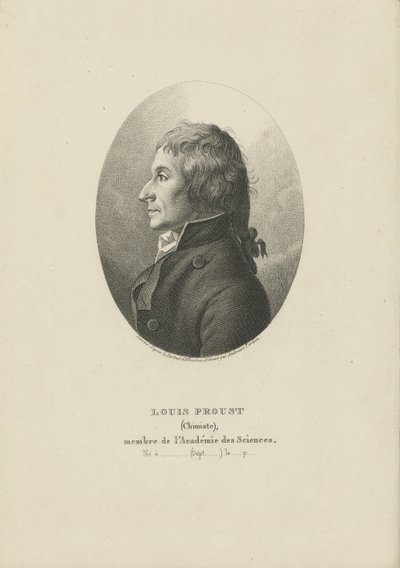 Portrait de Joseph Louis Proust 1754-1826, vers 1800 - Ambroise Tardieu
