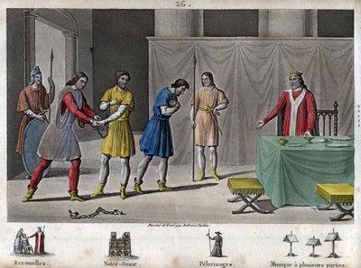 Robert II, le Pieux (970 - 1031) libère des conspirateurs - Robert II dit « Le Pieux » (972-1031), dynastie capétienne. Sachant que deux conspirateurs avaient été condamnés à mort, il les fit communier, les traita magnifiquement et les rendit à la liberté. - Ambroise Tardieu